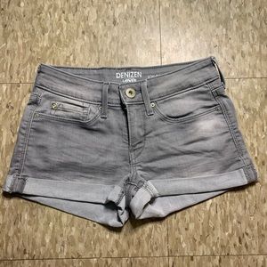 Levi’s Grey / White Womens Shorts Size 25